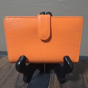 Louis Vuitton Bright Orange Wallet